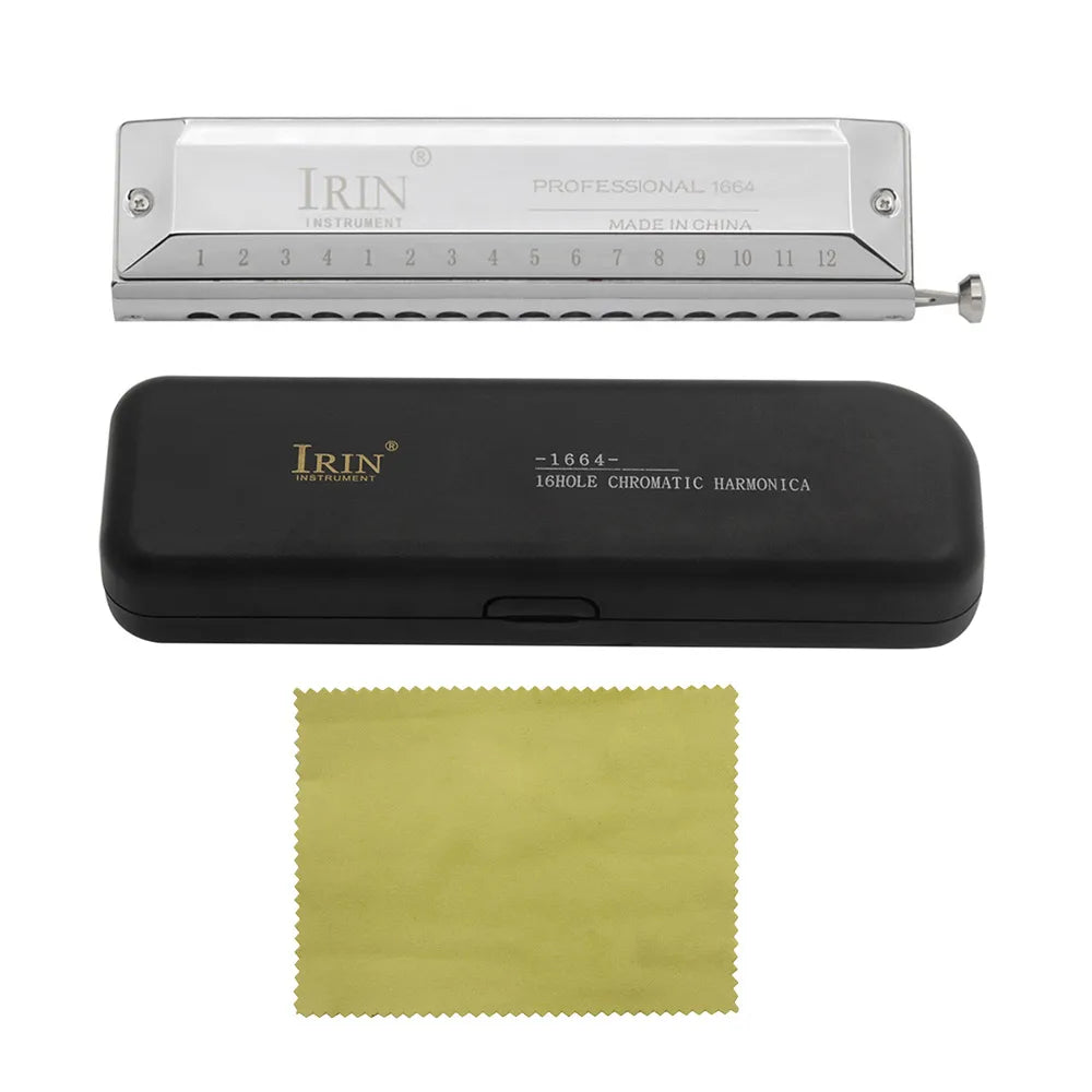 Harmonica chromatique 16 trous en Do