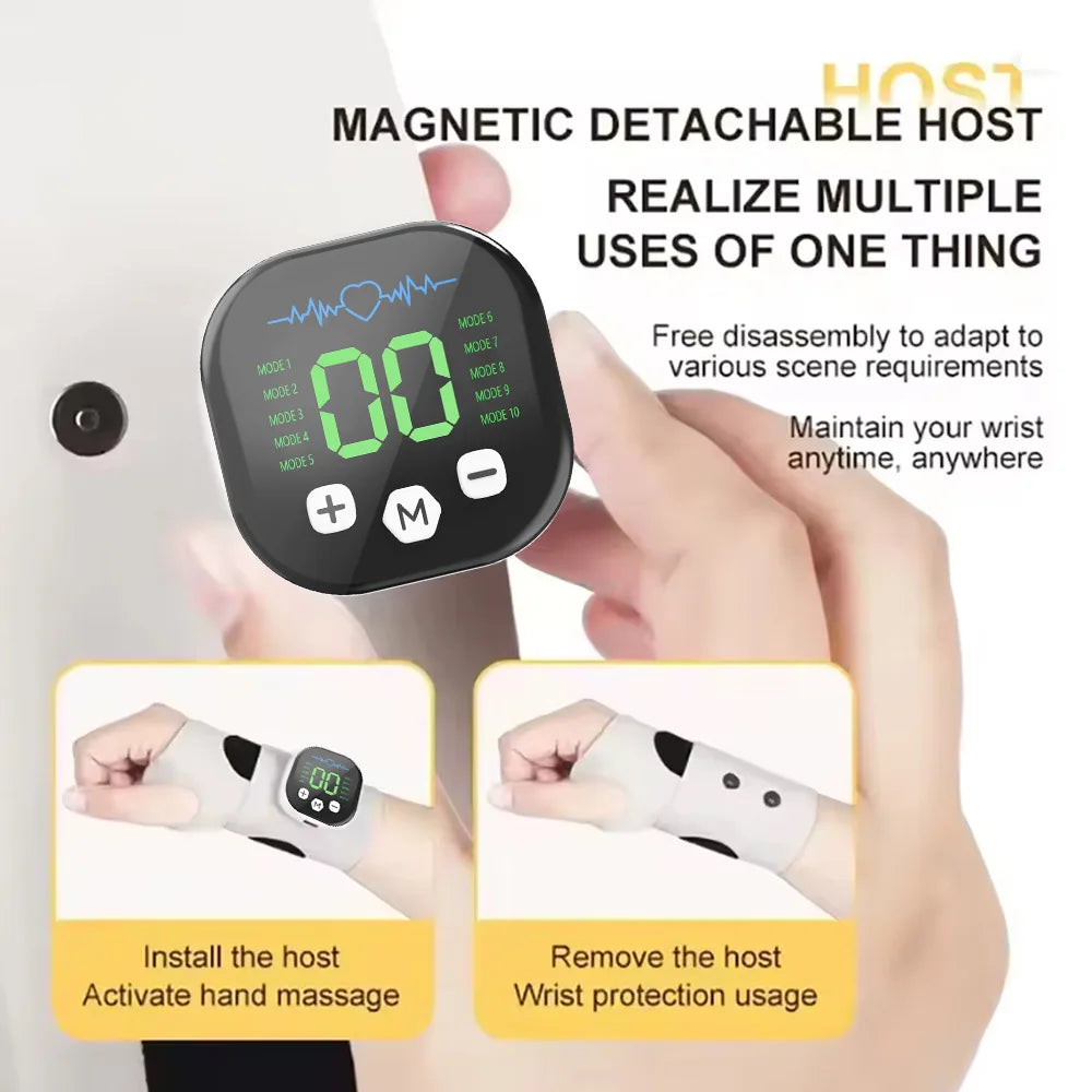 Bracelet massant rechargeable pour le poignet – Bleu ou blanc
