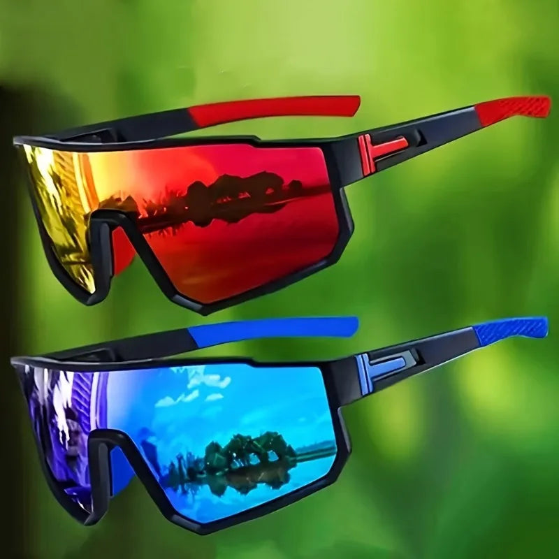 Lot de 2 lunettes de soleil pour le vélo