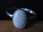 Bague à opale multicolore PMEGEMSBEADS