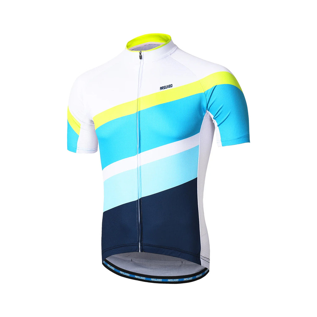 Maillot de cyclisme homme à manches courtes