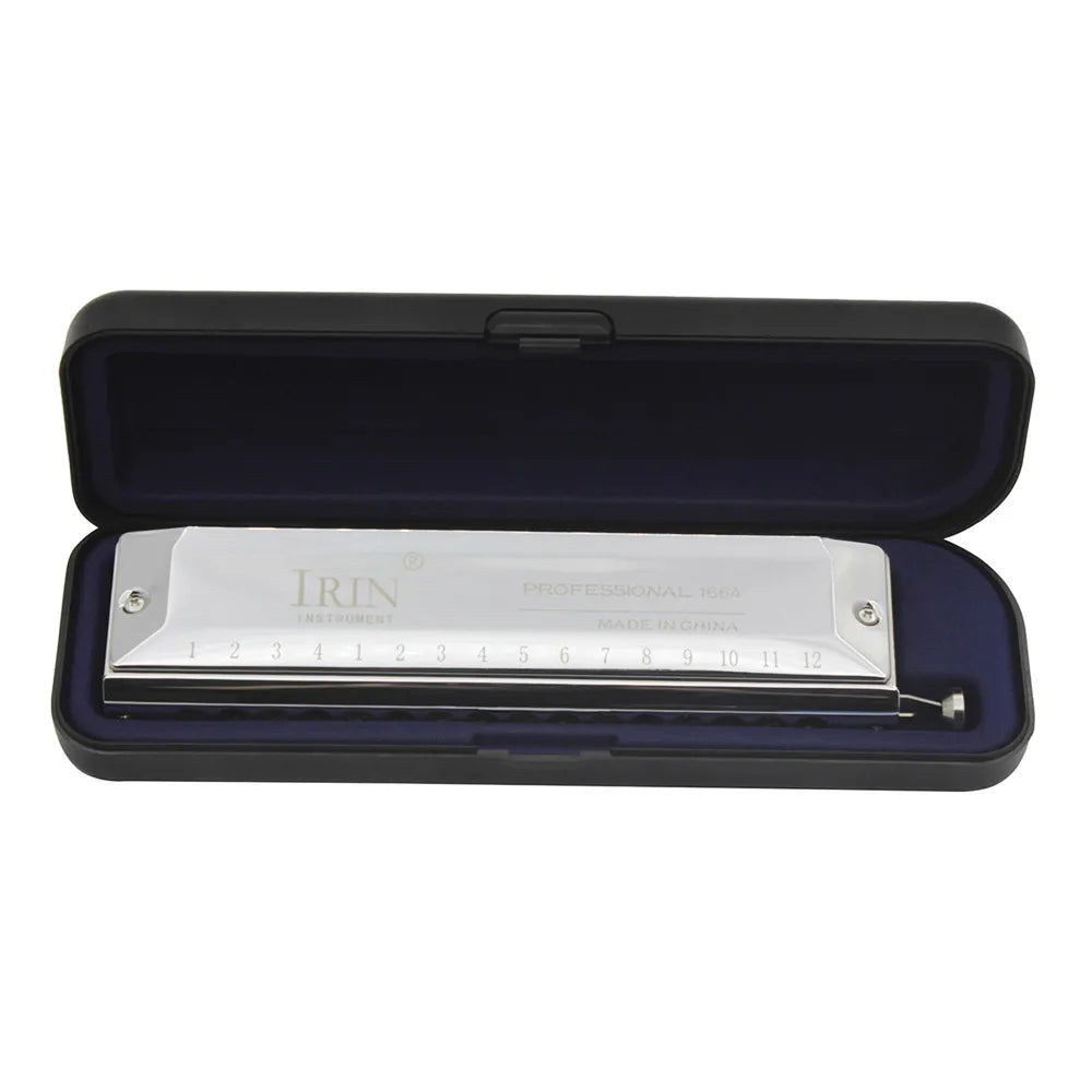 Harmonica chromatique 16 trous en Do