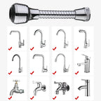 Embout de robinet orientable à 2 jets