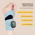 Bracelet massant rechargeable pour le poignet – Bleu ou blanc