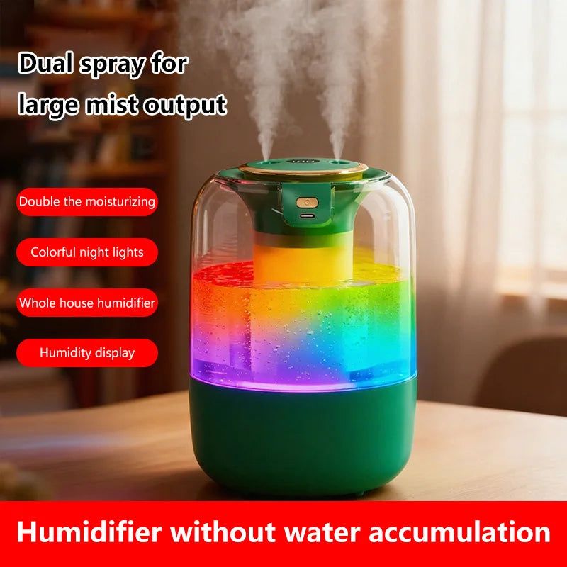 Humidificateur USB de bureau avec veilleuse