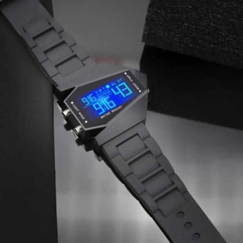 Montre digitale enfant motif avion