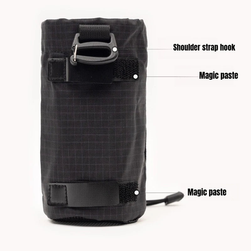 Pochette porte-gourde en nylon pour randonnée