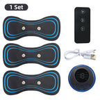 Mini appareil de massage EMS avec patchs – Compact et rechargeable