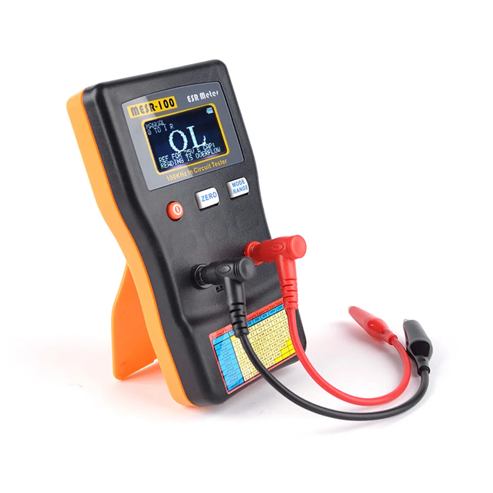 Testeur de condensateurs MESR-100 / M6013 – ESR, capacité et résistance