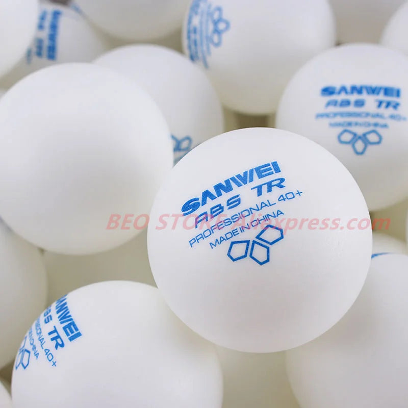 Lot de 100 balles de tennis de table 40+ – Entraînement