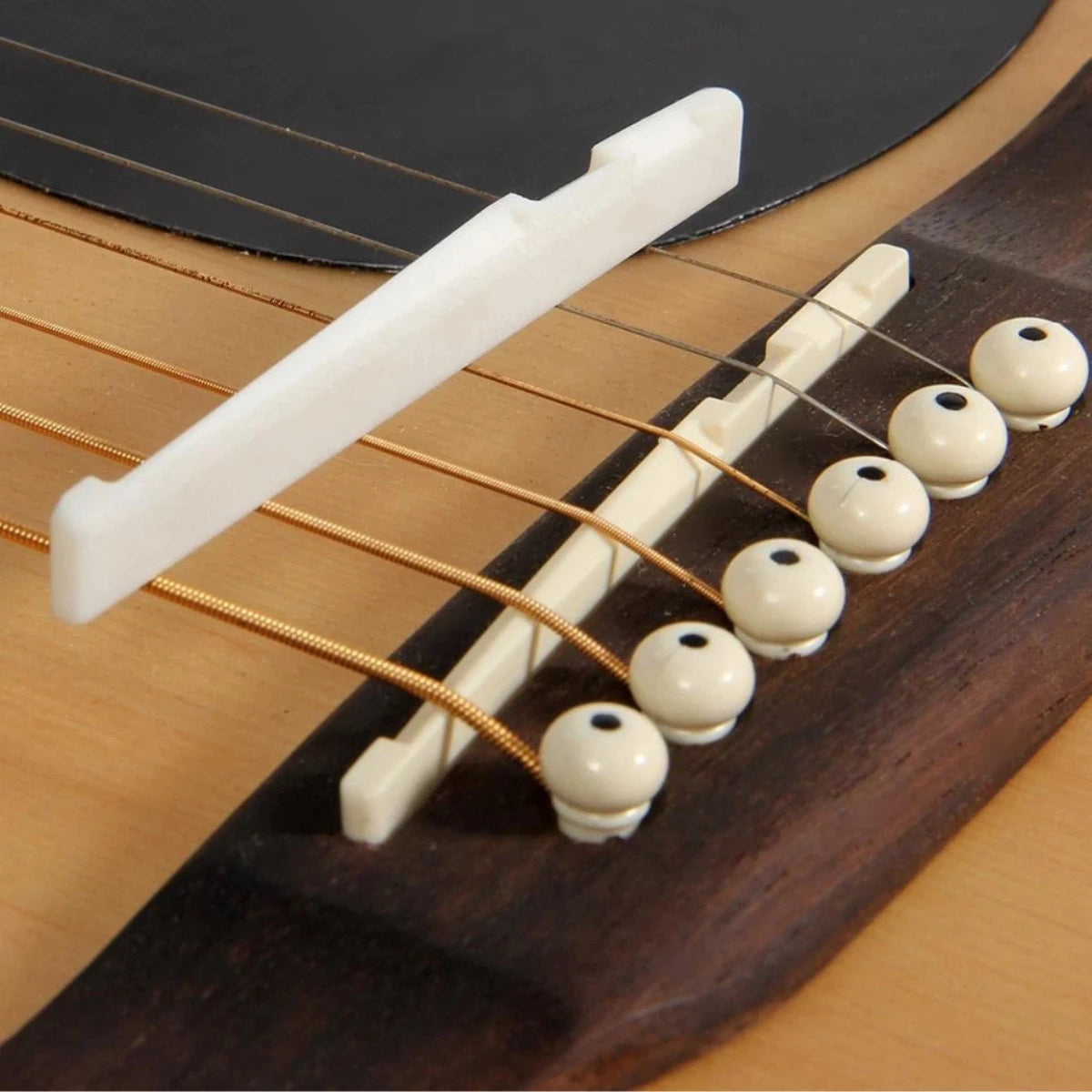 Set de 4 sillets de guitare en os Miwayer