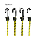 Lot de 4 tendeurs élastiques à crochets – 61 cm