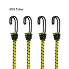Lot de 4 tendeurs élastiques à crochets – 61 cm