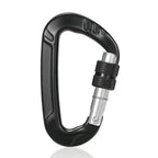 Mousqueton en D en aluminium pour accessoires