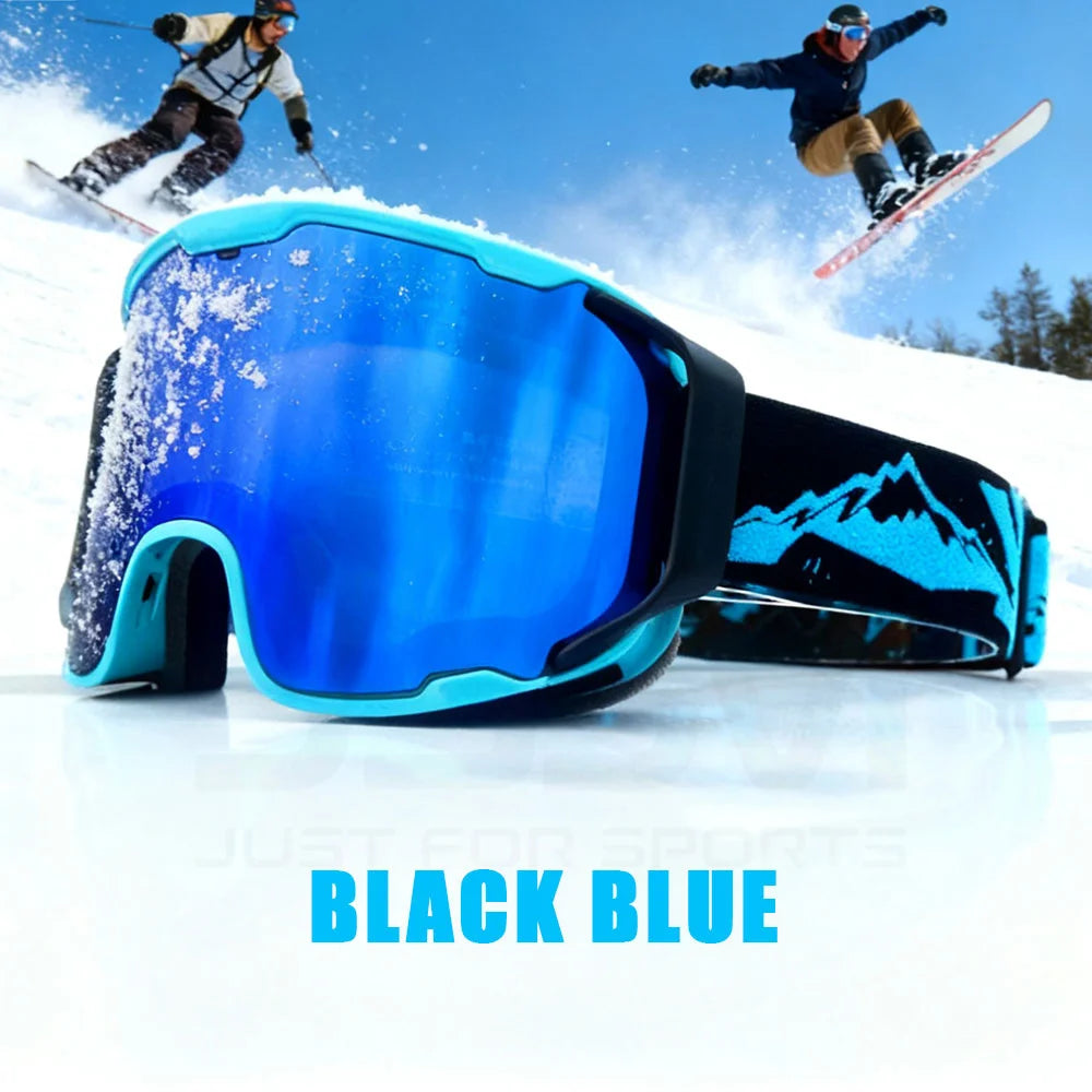 Masque de ski à double écran antibuée
