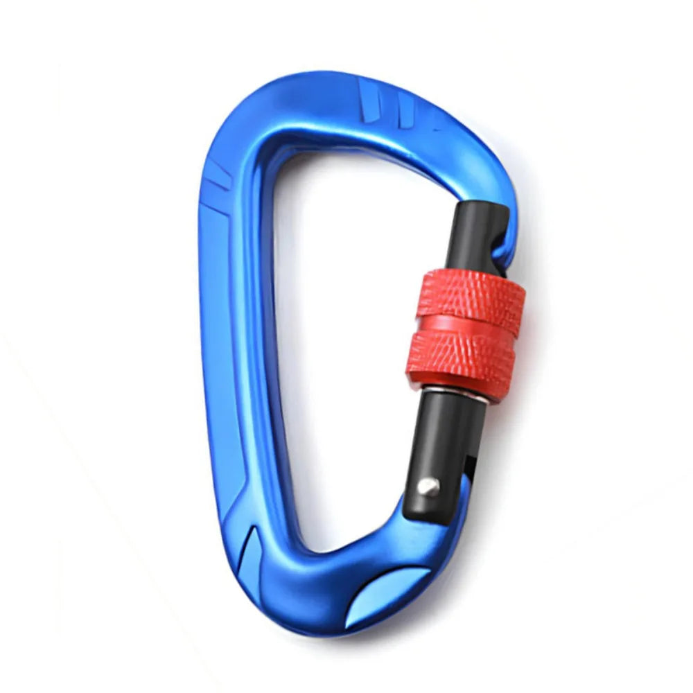 Mousqueton en D en aluminium pour accessoires