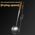 Ustensiles pour wok : spatule et louche