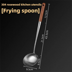 Ustensiles pour wok : spatule et louche
