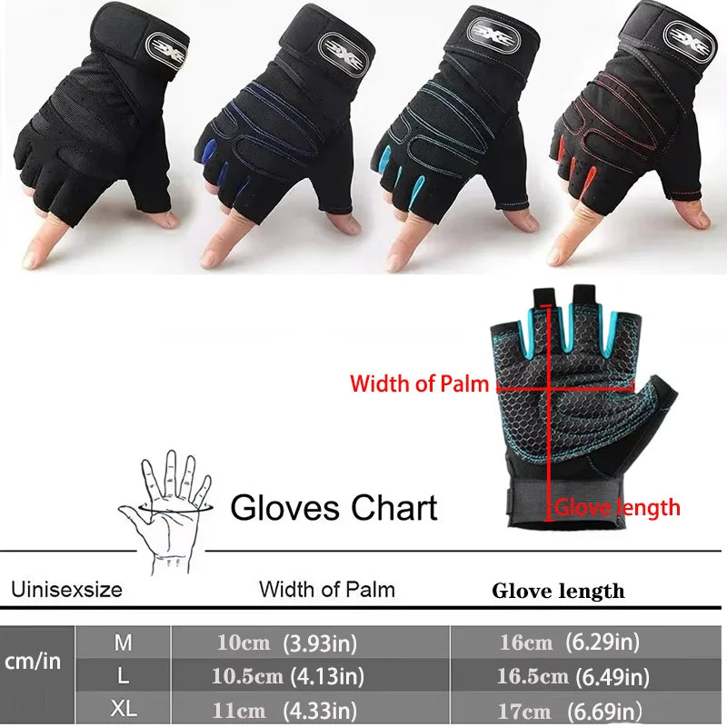 Gants de musculation antidérapants — Fitness & entraînement