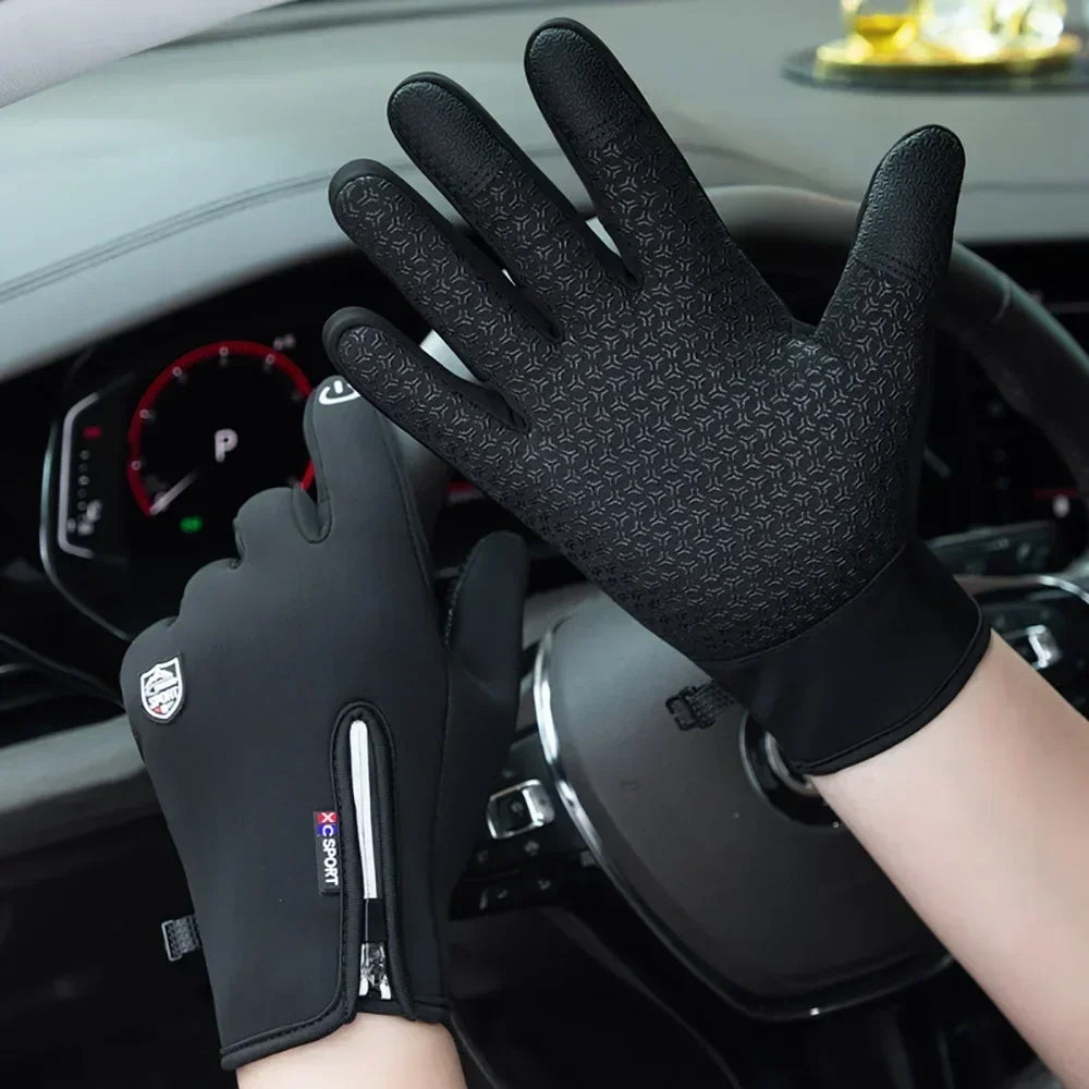 Gants d'hiver tactiles pour vélo et plein air