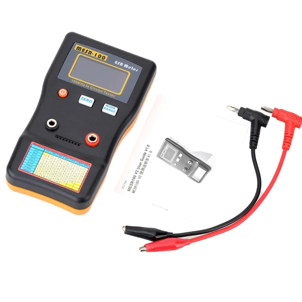 Testeur de condensateurs MESR-100 / M6013 – ESR, capacité et résistance