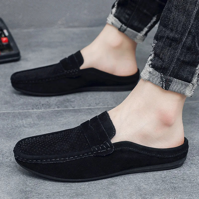Mules à bout fermé en PU