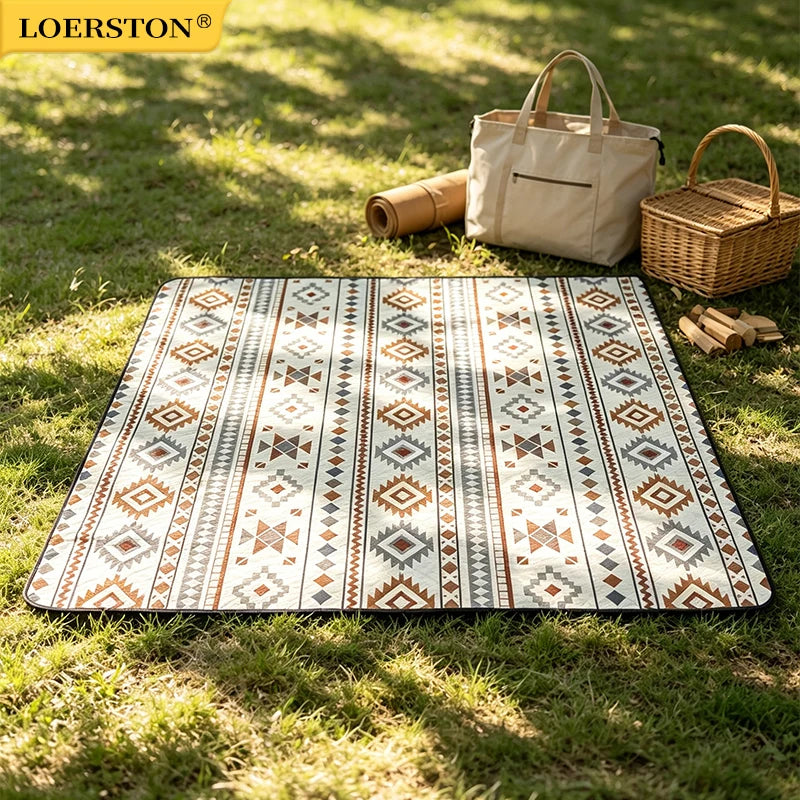 Tapis de pique-nique pliable 300 × 300 cm