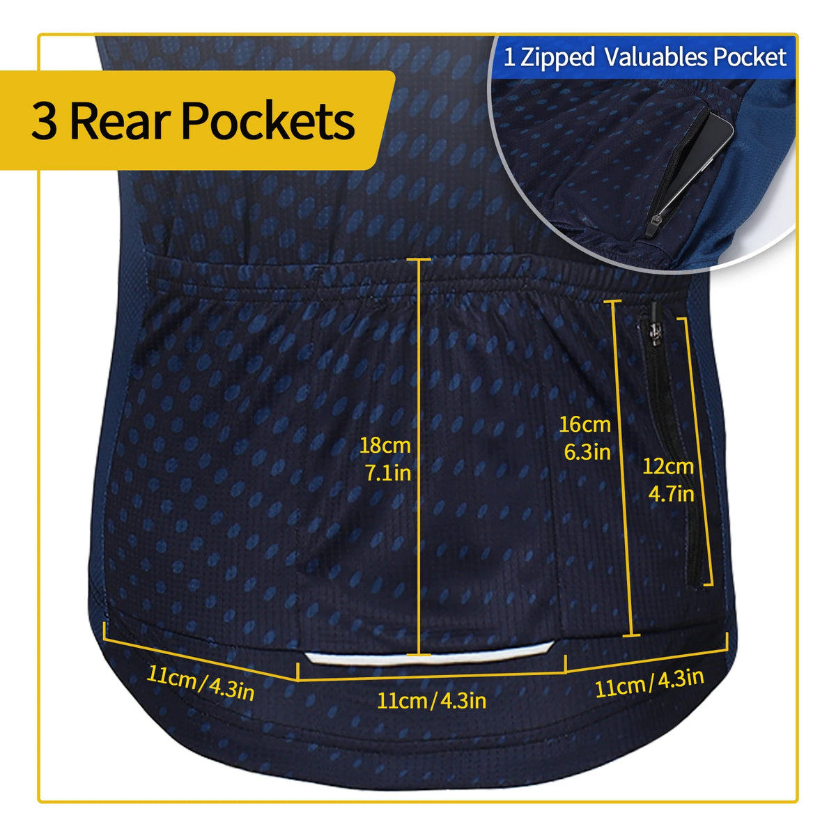 Maillot de cyclisme homme à manches courtes