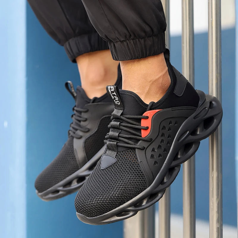 Chaussures de travail à embout métallique kankeirr