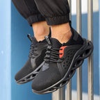 Chaussures de travail à embout métallique kankeirr