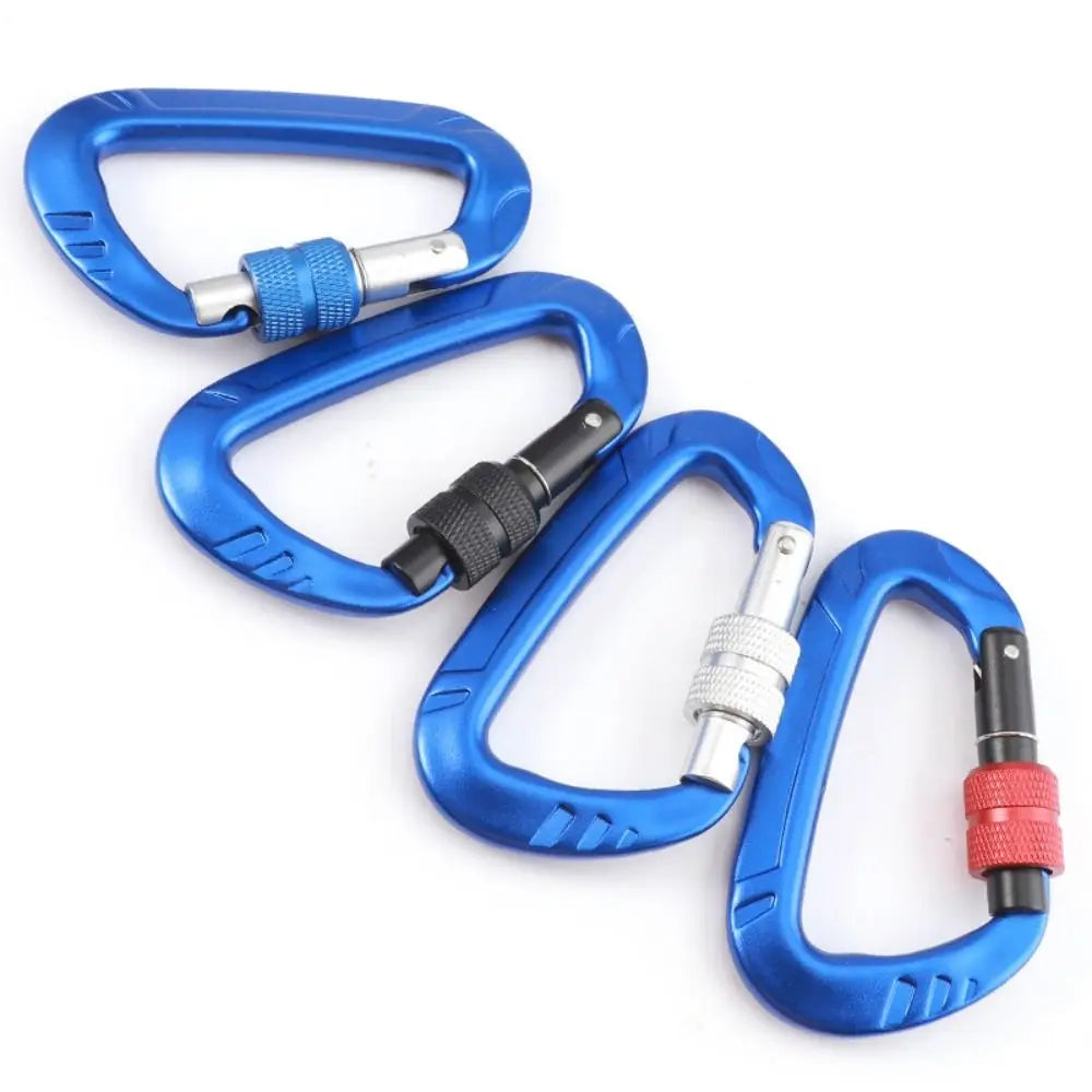 Mousqueton en D en aluminium pour accessoires
