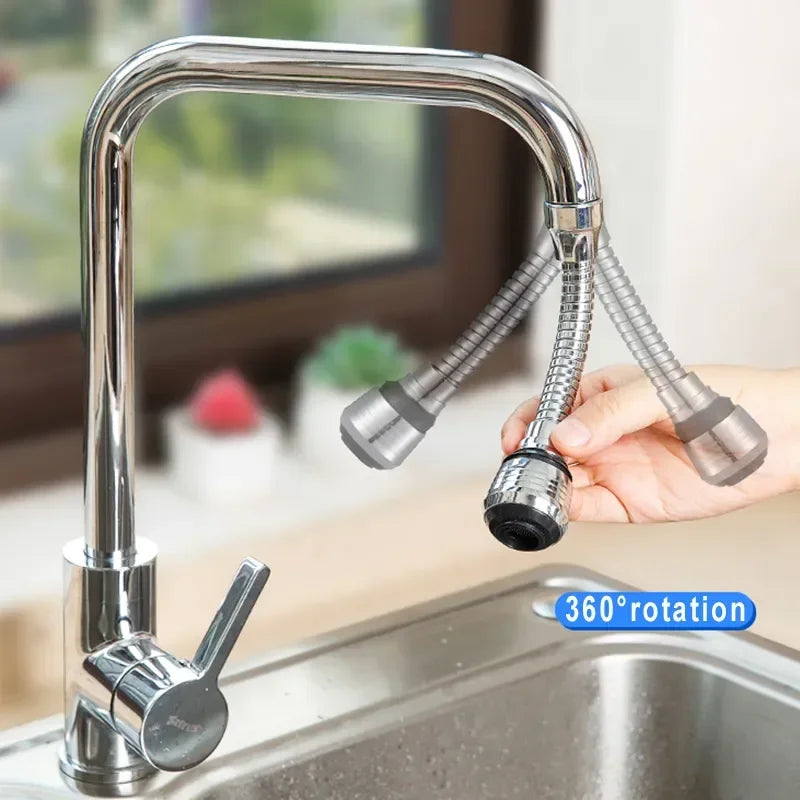 Embout de robinet orientable à 2 jets