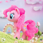 Peluche poney licorne arc-en-ciel 30 cm