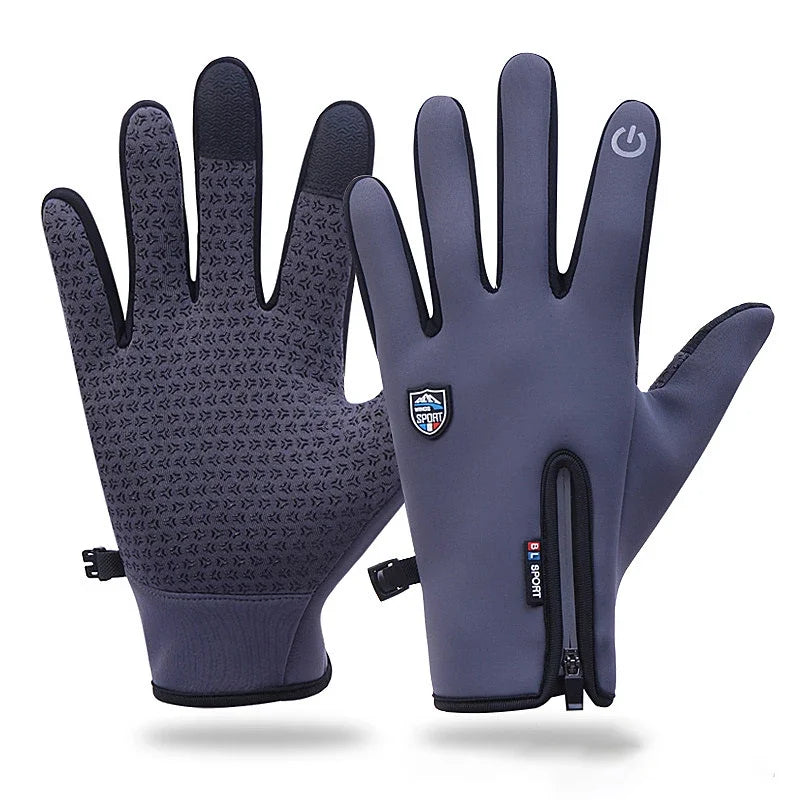 Gants d'hiver tactiles pour vélo et plein air