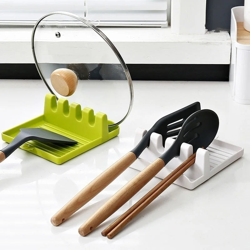 Repose-ustensiles de cuisine en plastique