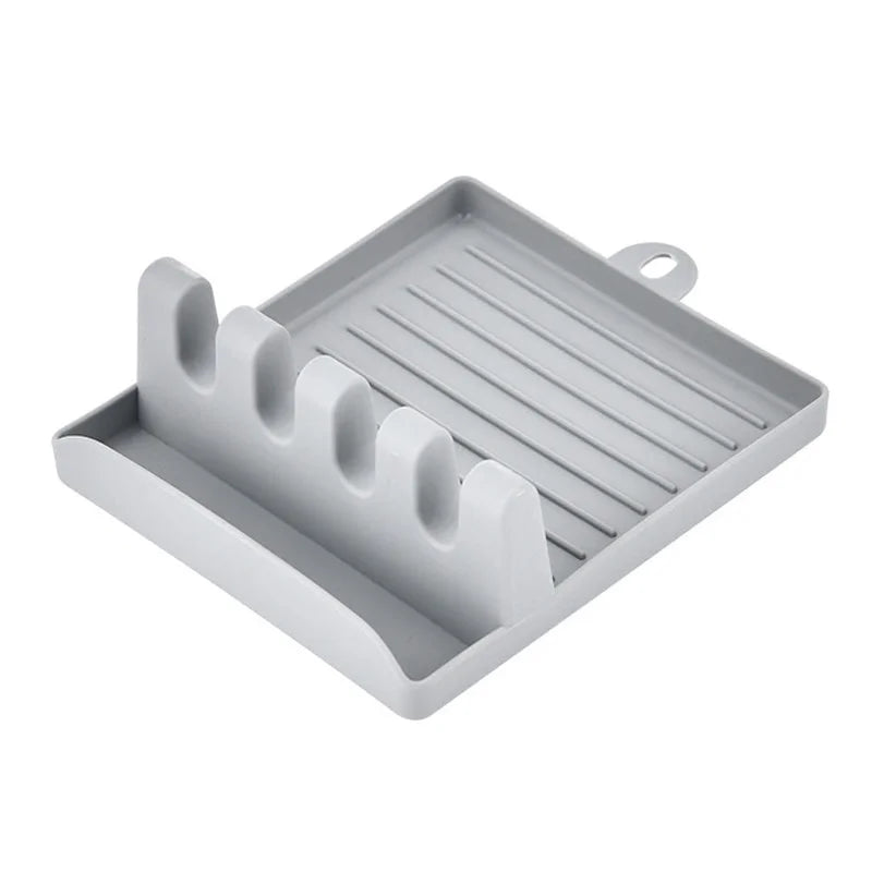 Repose-ustensiles de cuisine en plastique