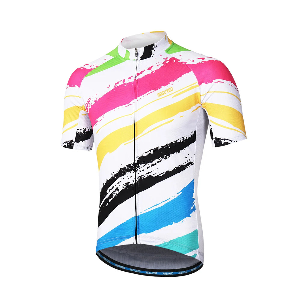 Maillot de cyclisme homme à manches courtes