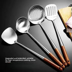 Ustensiles pour wok : spatule et louche