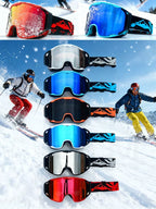 Masque de ski à double écran antibuée
