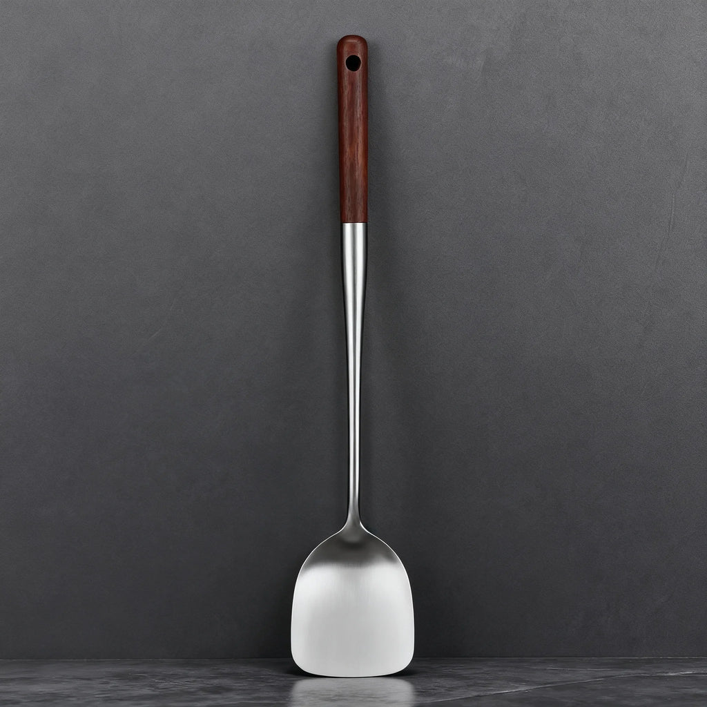 Ustensiles pour wok : spatule et louche