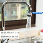 Embout de robinet orientable à 2 jets