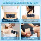 Mini appareil de massage EMS avec patchs – Compact et rechargeable