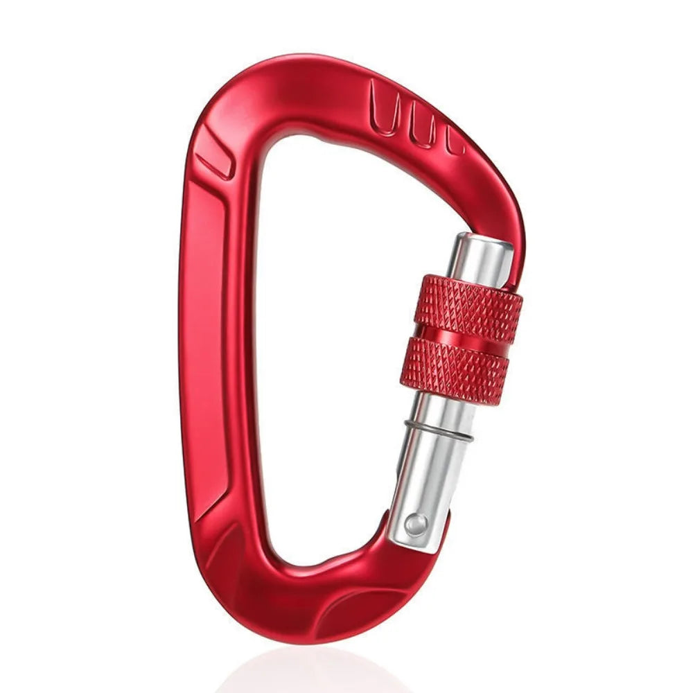 Mousqueton en D en aluminium pour accessoires