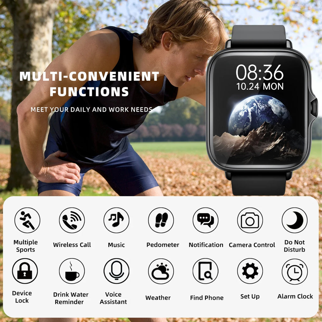 Montre connectée 1,83 pouces